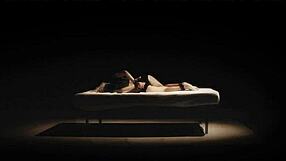 If it’s bound brunette beauty enjoying rough oral sex in a BDSM fantasy, it’s almost a guarantee