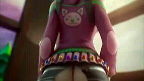Fortnite fanservice: a cartoon porn compilation