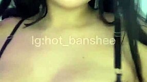 Busty brunette POV nude sex meet – hotbanshee