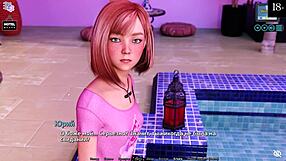 Stepmother indulges in intimate encounter with young lesbian stepdaughter