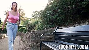 Tiny amateur Rockets exotic Nicolette Marcus in London’s steamy love making session