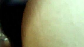 Gay amateur uses large black male erection in anal sex video