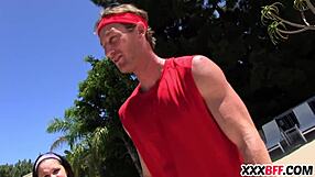 Yoga class turns into wild teen group pounding