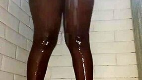 Roommate caught on shower kissing and making out on CCTV