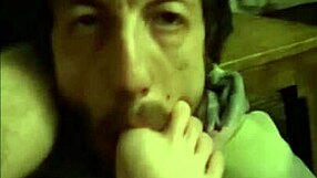 Gay couples, bisexual, enjoy oral and foot play