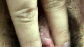 Intense and giggling: This includes a brief, up close view of a pulsating orgasm post orgasm