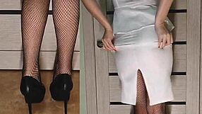 Slipping Off Panties at New Year's Eve Bash