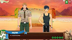 Animated adventure: what are those gay teens practicing with other teens in this camp?