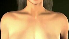 3D animated teacher with big tits has sex with her student