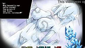 Hentai game contains scenes of raw and unsafe bare anal sex with shemale characters