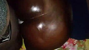 Back, wet and oiled close up