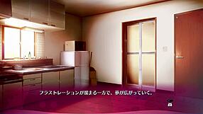 Experience the latest Hentai game with a wild bukkake scene