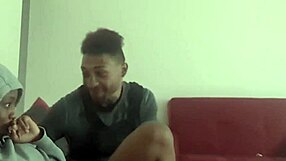 Cowgirl ride on a big black cock with creampie HD POV video