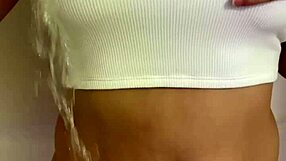 Yo, teen records shower clip, gets interracial pounding! 🚿