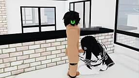 Time to be alone becomes lovemaking for fair skinned girl and boy