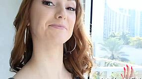Dick in ass 18-year-old gets wet on top