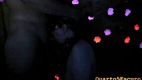 Gaby’s fun crazy night at the emitting party