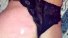 At a hotel a prostitute moans with pleasure