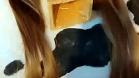 Hey Hot Cowgirl, How Does That Cosplay Shemale Feel in Your Shaved Pussy Tonight?