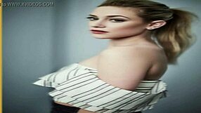 A compilation of Lily Reinhart’s solo, masturbation challenge