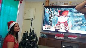 My wife's lustful Christmas gift to her stepfather, Leo Fernandezxxx