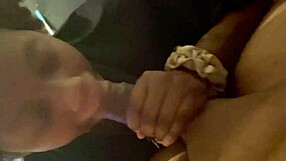 Asian friend gives a mind-blow blowjob and ends with a cumshot