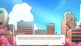 Hentai game about secretory of Muslim boss' gets into trouble in accelerating elevator without panties