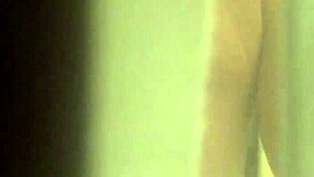 Spycam catches horny teacher in steamy bathroom encounter