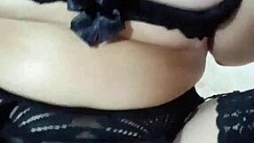 I take my stepsister to a motel and we have raw sex with her, which makes her have two orediums