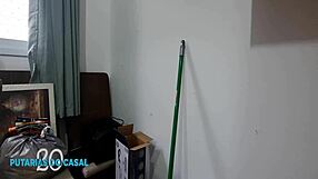 Horny Latina babe gets fucked hard and cummies on camera