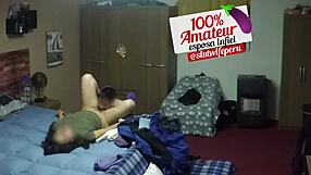A married woman gets to pleasure her partner with oral sex in exchange for her pleasures being fulfilled by him