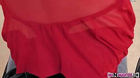 Aften Opal surprises stepdad with a naughty little treat! 😈