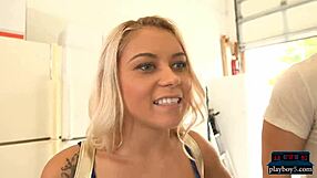 Just the amateur teen with the big fake tits loves to fuck for the money
