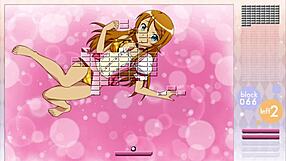 Kirino Kousaka Hentai oriental and occidental strip, strip tease in USA background