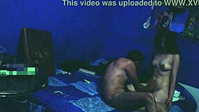 Latino stud turns up the heat on amateur couple, dildo