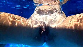 Underwater penetration is something enjoyed by pretty mature woman