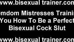Femdom anal play on a man first time gay