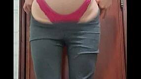 Damn! Too horny in restaurant, sent vid to bf's friend