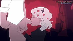 This is parody video where two men rap about a horny monster with a big dick