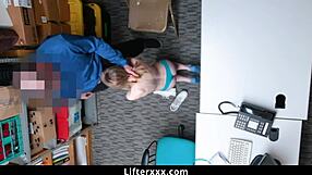 Lifterxxx: Teen caught stealing in LP office gets fucked by well endowed man