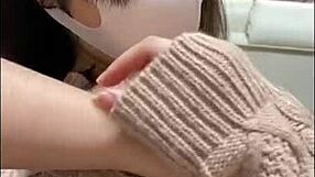 Wet Hentai Babe Groped Slowly Over Lingerie