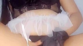 Stepdad assisting with female ejaculation POV video