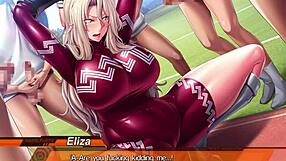 Bound and gagged sex acts in our hentai video
