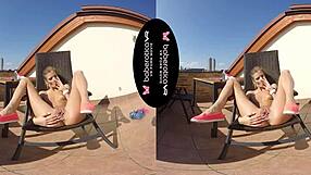 Sarah Kay's intimate VR experience: Fetching for soloplay and moaning