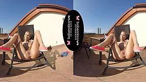 Sarah Kay's intimate VR experience: Fetching for soloplay and moaning