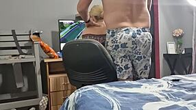 Playing the Sims in this hot video, Asshole closeup
