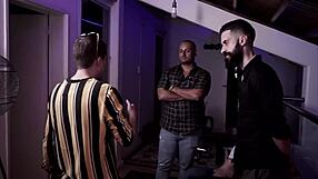 cristian cipriani hosts a dirty talk master class in porn casting classroom.
