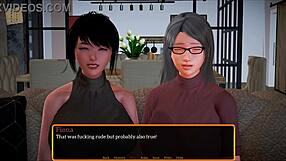 Interactive story: Introducing my new stepfamily using a visual novel