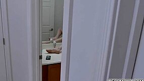 Indulging in a solo fingering facial orgasm, Mature beauty Megan Maidens