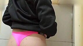 Plainclothes man who put on satin panties